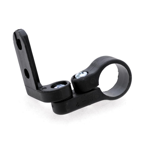 Reflector Bracket FrontHandlebar, Clamp-On.Resin, 3 sizes.