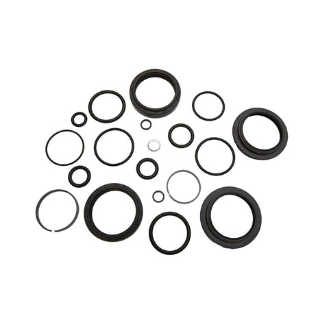 RockShox 200 Hour/1 Year Service Kit (Includes Dust Seals, Foam Rings,O-Ring Seals) - Recon Silver RL B1+ (Boost) (2017-2021): BLACK
