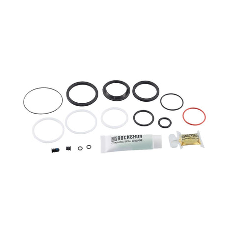 Rockshox Service - 200 Hour/1 Year Service Kit (Includes Sealhead Seals, Piston Seal, Glide Rings, Ifp Seals) - Super Deluxe Coil A1-A2 (2018-2020): BLACK