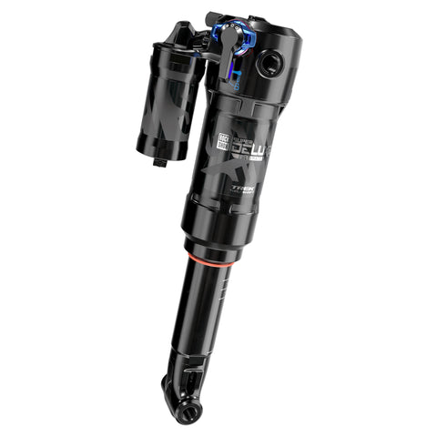 Rear Shock Super Deluxe Thru Shaft RCT (230X57.5) 0Neg, Progressive, 0Pos, Mreb/Mcomp, 380 Lockout, Trunnion/Yoke Asymmetrical (No Hardware Included) - Remedy/Slash 2017-2020 C1:  230X57.5