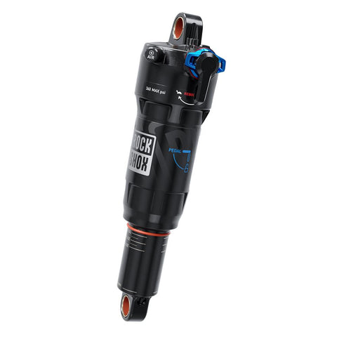 RockShox Rear Shock Deluxe Ultimate RCT - Linear Air, 0 Neg/1 Pos Token, LinearReb/LowComp,380lb LockoutForce, Trunnion Standard - C1: BLACK 205X62.5(TR)