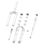 RockShox Damper Upgrade Kit - Charger Race Day2 2- Position Sid 35mm Crown (Includes Complete Right Side Internals) - 35mm 100-120 Travel - Sid C1+(2021+):