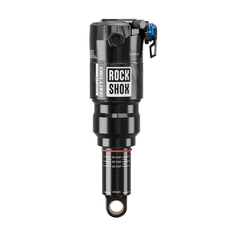 RockShox Rear Shock Deluxe Ultimate RCT - Standard Standard - C2: BLACK WITH SILVER DECALS 210X55