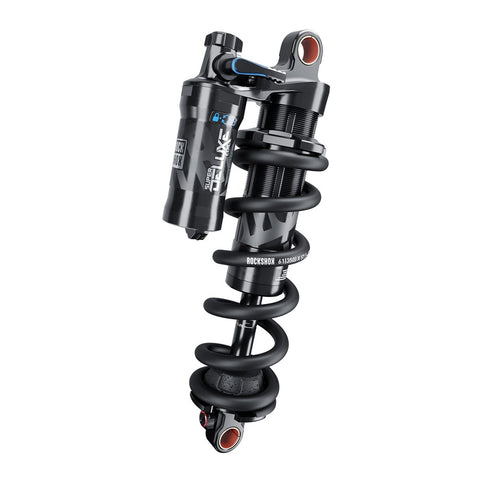 RockShox Rear Shock Super Deluxe Ultimate Coil RCT - MReb/MComp, 320lb Theshold Standard Trunnion - A2: BLACK 185X52.5