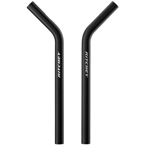 Ritchey Comp Alloy Aerobar Extentions: BB BLACK 350MM L-BEND