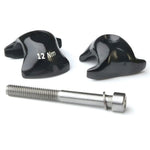 Ritchey WCS Carbon 1-Bolt Rail Clamps: BLACK 8MM X 8.5MM
