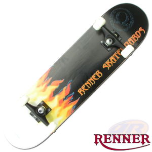 RENNER A inc ABEC 5 & BLACK TRUCKS - A13 Flame