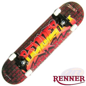 RENNER A inc ABEC 5 & BLACK TRUCKS - A17 Graffiti Wall