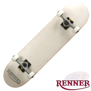 RENNER PRO - 7 PLY, VIRUS TRUCKS, ABEC 9 - WHITE