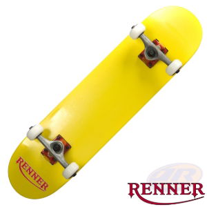 RENNER PRO - 7 PLY, VIRUS TRUCKS, ABEC 9 - YELLOW
