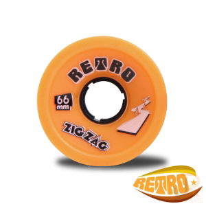 RETRO - CLASSIC ZIGZAGS - ORANGE - 66/86A - Set 4
