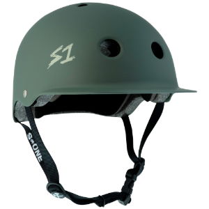 S1 LIFER BRIM HELMET - AMBUSH GREEN - MED 21.5" (54.6cm)