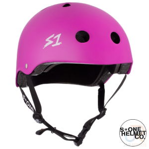 S1 LIFER HELMET - BRIGHT PURPLE MATT - SML 21" (53.3cm)