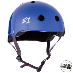 S1 LIFER HELMET - LA BLUE GLOSS - LGE 22" (55.9cm)