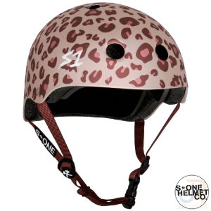 S1 LIFER HELMET - LIGHT PINK CHEETAH - LGE 22" (55.9cm)