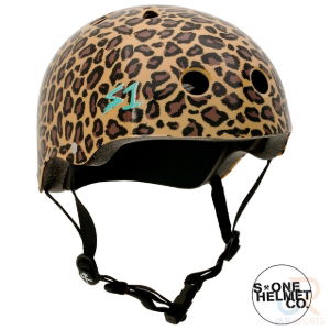 S1 LIFER HELMET - MATT TAN LEOPARD - MED 21.5" (54.6cm)