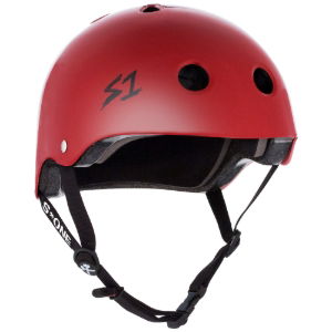 S1 LIFER HELMET - MATT BLOOD RED - XL 22.5" (57.2cm)
