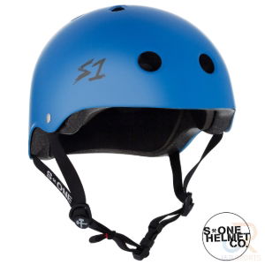 S1 LIFER HELMET - MATT CYAN - MED 21.5" (54.6cm)