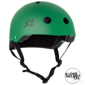 S1 LIFER HELMET - MATT KELLY GREEN - MED 21.5" (54.6cm)