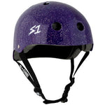 S1 LIFER HELMET - PURPLE GLOSS GLITTER - SML 21" (53.3cm)