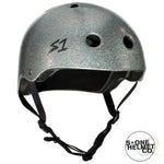 S1 LIFER HELMET - SILVER GLOSS GLITTER - SML 21" (53.3cm)
