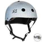 S1 LIFER HELMET - WHITE GLITTER - SML 21" (53.3cm)