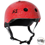 S1 LIFER HELMET - RED GLOSS GLITTER - SML 21" (53.3cm)