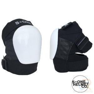 S1 PRO GEN 3 KNEE PADS - BLACK/WHITE - X SMALL
