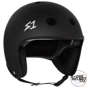 S1 RETRO LIFER HELMET - MATT BLACK - 2XL 23" (58.4cm)