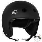 S1 RETRO LIFER HELMET - MATT BLACK - XL 22.5" (57.1cm)