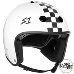 S1 RETRO LIFER - WHTE GLOSS/BLK CHECKER - SML 21" (53.3cm)