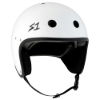 S1 RETRO LIFER E-HELMET - WHITE GLOSS - SML 21" (53.3cm)