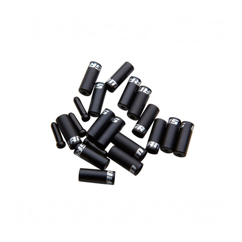 SRAM DERAILLEUR CABLE FERRULES - 4MM OPEN BLACK ALUMINIUM (100PCS):