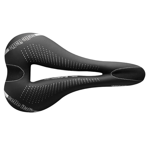 Selle Italia Diva Gel TI316 Superflow Saddle: BLACK S3