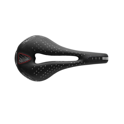 SELLE ITALIA SADDLE MAX FLITE GEL Ti316 SUPERFLOW: BLACK/BLACK L3