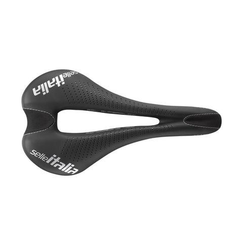 Selle Italia SLR Boost Gel TI316 Superflow Saddle: BLACK L3