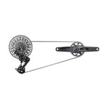 SRAM GX T-Type Eagle Transmission AXS Groupset (RD w/Battery/Charger/Cord, EC POD, FC GX Q174 DUB MTB Wide w/DM 32t CR w/2 Guards, CN 126l, CS XS-1275 10-52t): DARK POLAR 165MM