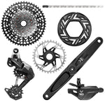 SRAM Eagle 90 Groupset EMTB BOSCH (RD, Single Click Trigger wClamp, FC Eagle 90 wCap, CR T-Type 36T, Clip-on Guard, GX T-Type chain 126l, CS XS-1275 BLK 10-52t):  165MM