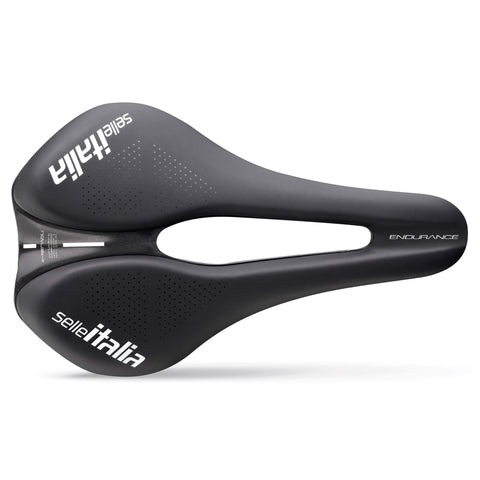 Selle Italia Novus Boost Evo TM Superflow Endurance Saddle: BLACK/BLACK L3