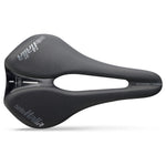 Selle Italia Max Novus Evo Boost TI316 Superflow Saddle: BLACK/BLACK L3