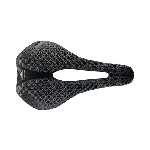 Selle Italia Novus Boost Evo 3D TI316 Superflow Saddle: BLACK L3