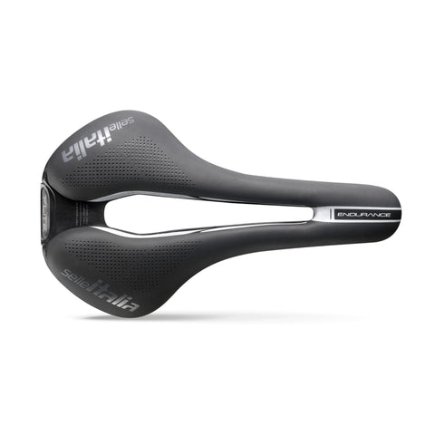 Selle Italia Flite Boost TI316 Superflow Endurance Saddle: BLACK/BLACK L3