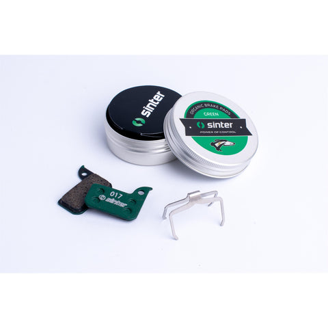 SINTER Brake pads - 17 SRAM (LEVEL & ROAD): GREEN