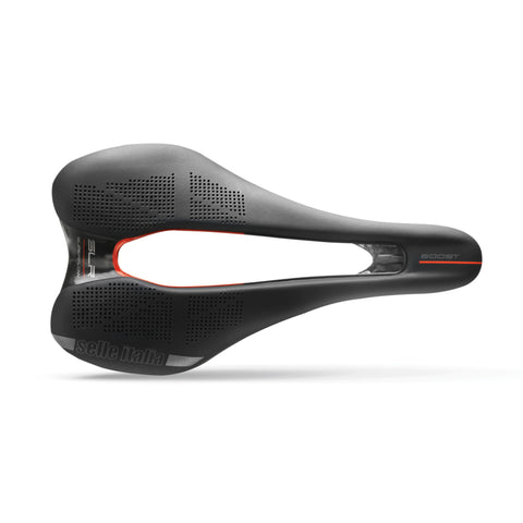 Selle Italia SLR Boost Kit Carbonio Superflow Saddle: BLACK/BLACK L3