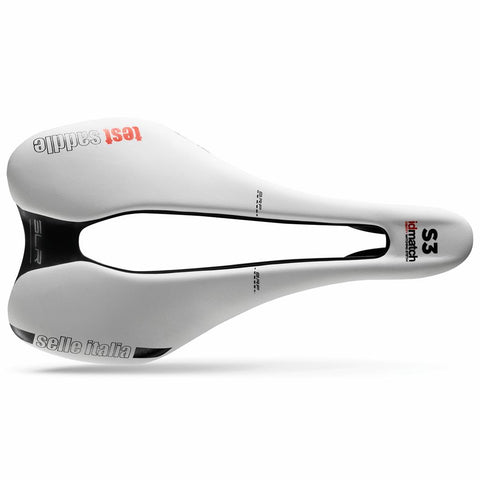 Selle Italia SLR Boost TM Superflow Test Saddle: WHITE L3
