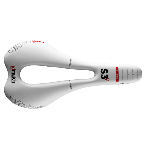 Selle Italia SLR Lady Boost TM Superflow Test Saddle: WHITE S3