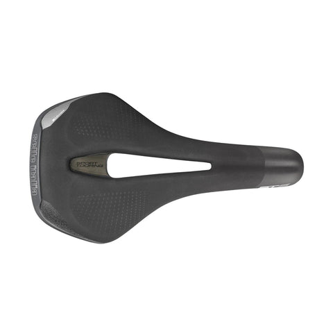 Selle Italia ST5 Flow Commuter Saddle: BLACK S2