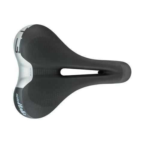 Selle Italia T3 Flow Commuter Saddle: BLACK S2
