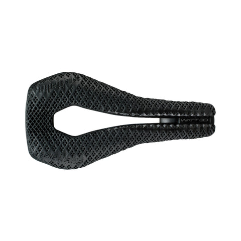 Selle Italia Watt 3D TI316 Superflow Saddle: BLACK U3