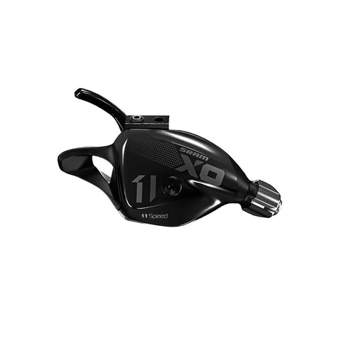 SRAM X01 SHIFTER - TRIGGER - 11 SPEED REAR W DISCRETE CLAMP BLACK: BLACK 11 SPEED